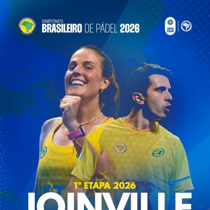 Abertas as inscrições para a 1ª Etapa do Campeonato Brasileiro de Pádel 2026